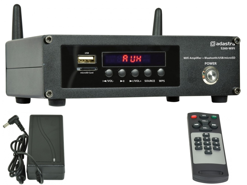 Adastra S260-WIFI Amplificador para transmisiÃ³n vÃ­a Internet